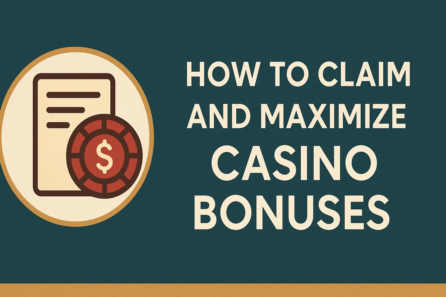 How to Claim and Maximize Casino Bonuses
