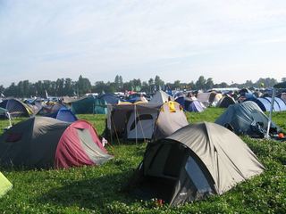 The camp site